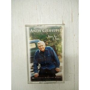Just As I Am - Andy Griffith (Cassette, 1997, Sparrow Records) 30 Old Time Hymns